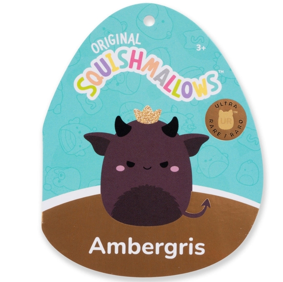 NWT Ultra Rare 16" Ambergris the Burgundy Goblin King 👑 Squishmallow - Picture 5 of 8